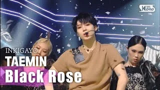 TAEMIN(태민) - Black Rose(Feat. Kid Milli)(일식(Feat. 키드밀리)) @인기가요 inkigayo 20200920