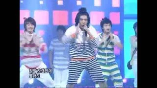 Superjuiorhappy - Pajama Party @SBS Inkigayo 인기가요 20080824