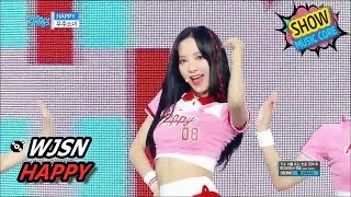 [HOT] WJSN - HAPPY, 우주소녀 - 해피 Show Music core 20170617