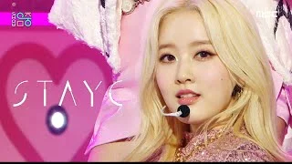 [쇼! 음악중심] 스테이씨 - 런투유 (STAYC - RUN2U), MBC 220226 방송