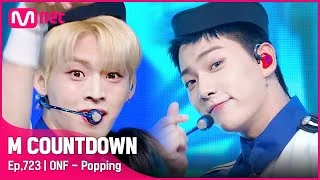 [ONF - Popping] KPOP TV Show | #엠카운트다운 EP.723 | Mnet 210902 방송
