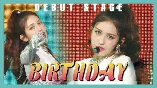 [Debut Stage] SOMI - BIRTHDAY, 전소미 - BIRTHDAY Show Music core 20190615
