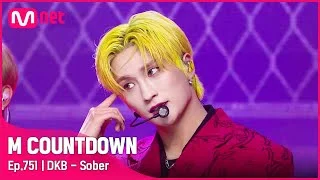 [DKB - Sober] #엠카운트다운 EP.751 | Mnet 220505 방송