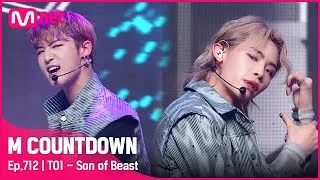 [TO1 - Son of Beast] KPOP TV Show | #엠카운트다운 | Mnet 210603 방송