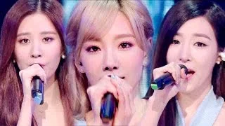 《UNIT》 소녀시대 태티서(Girl's Generation TTS) - Merry Christmas(메리크리스마스) @인기가요 Inkigayo 20151206