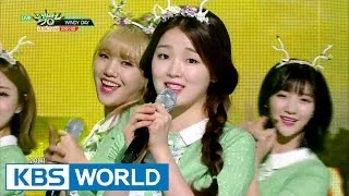 OH MY GIRL (오마이걸) - WINDY DAY [Music Bank / 2016.06.10]