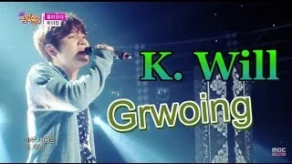 [Comeback Stage] K. WILL - Growing, 케이윌 - 꽃이 핀다, Show Music core 20150404