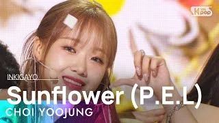 CHOI YOOJUNG(최유정) - Sunflower (P.E.L) @인기가요 inkigayo 20220918