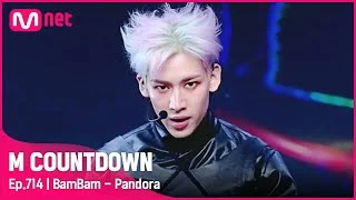 [BamBam - Pandora] Solo Debut Stage | #엠카운트다운 EP.714 | Mnet 210617 방송