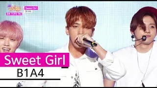 [HOT] B1A4 - Sweet Girl, 비원에이포 - 스윗 걸 Show Music core 20150815