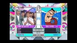 [Music Bank K-Chart] 3th week of August 2012 & BoA - Only One (2012.08.17)