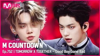 ‘COMEBACK’ 흑화된 소년들 '투모로우바이투게더'의 'Good Boy Gone Bad' 무대 #엠카운트다운 EP.752 | Mnet 220512 방송