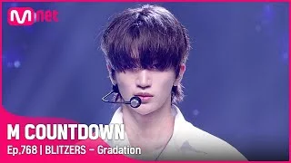 [BLITZERS - Gradation] #엠카운트다운 EP.768 | Mnet 220901 방송