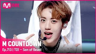 [TO1 - Son of Beast] KPOP TV Show | #엠카운트다운 EP.713 | Mnet 210610 방송