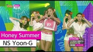 [HOT] NS Yoon-G - Honey Summer, NS윤지 - 꿀썸머, Show Music core 20150725