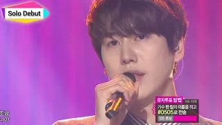 [Solo Debut] KYUHYUN - At Gwanghwamun, 규현 - 광화문에서, Show Music core 20141115