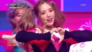 뮤직뱅크 Music Bank - LOVE BOMB  - 프로미스나인(fromis_9).20181012