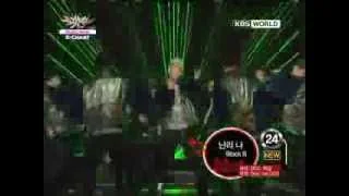 [Music Bank K-Chart] Block B - Rockin' Now (2012.02.10)