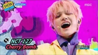 [HOT] NCT 127 - Cherry bomb, 엔시티 127 - 체리 밤 Show Music core 20170701