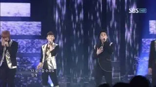 2AM - Can't let you go even if i die (2AM - 죽어도 못보내) @ SBS Inkigayo 인기가요 100214