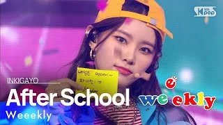 Weeekly(위클리) - After School @인기가요 inkigayo 20210328