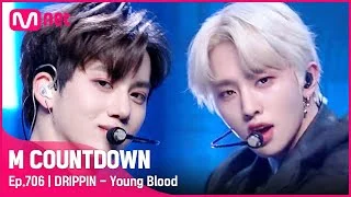 [DRIPPIN - Young Blood] KPOP TV Show |#엠카운트다운 | M COUNTDOWN EP.706 | Mnet 210415 방송