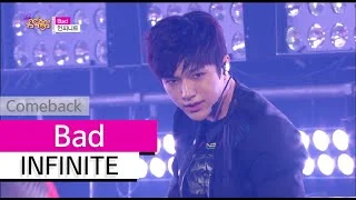 [Comeback Stage] INFINITE - Bad, 인피니트 - 베드, Show Music core 20150718