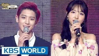 Special Collaboration - ChanYeol & NaYeon [Music Bank / 2016.06.24]