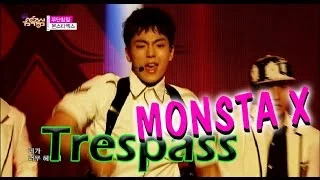 [HOT] MONSTA X - Trespass, 몬스타 엑스 - 무단침입, Show Music core 20150523