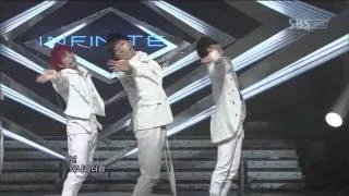 Infinite - hysteria+BTD (인피니트-히스테리+비티디)@SBS Inkigayo 인기가요 20110109