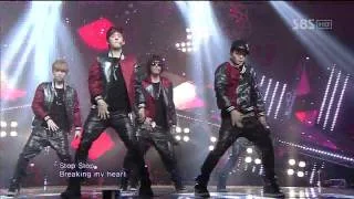 TEEN TOP [미치겠어]  @SBS Inkigayo 인기가요 20120212