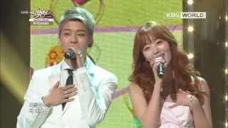 [Music Bank K-Chart] Sun-hwa (SECRET) & Young-jae (B.A.P) - All Pretty (2013.01.04)
