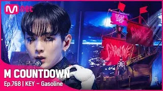 [KEY - Gasoline] Comeback Stage | #엠카운트다운 EP.768 | Mnet 220901 방송