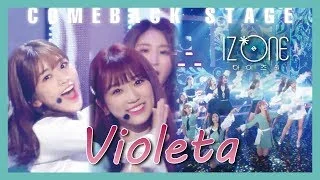 [ComeBack Stage] IZ*ONE  - Violeta ,  아이즈원 - 비올레타 Show Music core 20190406