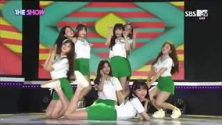 fromis_9, DKDK [THE SHOW 180724]