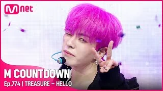 [TREASURE - HELLO] #엠카운트다운 EP.774 | Mnet 221013 방송