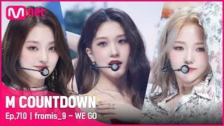 [fromis_9 - WE GO] Comeback Stage | #엠카운트다운 | Mnet 210520 방송