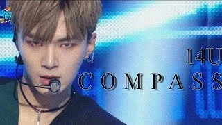 [HOT] 14U - COMPASS(N.E.W.S)  , 원포유 - 나침반(N.E.W.S) Show Music core 20181222