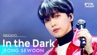 JEONG SEWOON(정세운) - In the Dark @인기가요 inkigayo 20210124