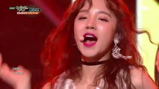 뮤직뱅크 Music Bank - LATATA - (여자)아이들 (LATATA - (G)I-DLE).20180525