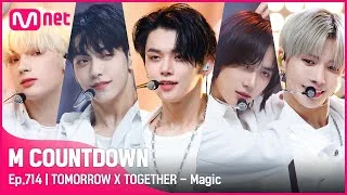 [TOMORROW X TOGETHER - Magic] KPOP TV Show | #엠카운트다운 EP.714 | Mnet 210617 방송