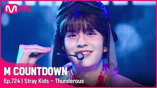 [Stray Kids - Thunderous] KPOP TV Show | #엠카운트다운 EP.724 | Mnet 210909 방송