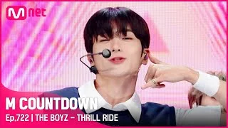 [THE BOYZ - THRILL RIDE] KPOP TV Show | #엠카운트다운 EP.722 | Mnet 210826 방송