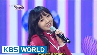 LOVELYZ (러블리즈) - Candy Jelly Love [Music Bank HOT Stage / 2014.12.05]