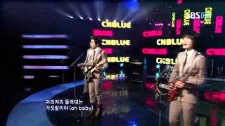 CNBlue - I'm a loner (씨앤블루 - 외톨이야) @ SBS Inkigayo 인기가요 100207