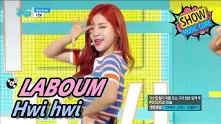 [Comeback Stage] LABOUM - Hwi hwi, 라붐 - 휘휘 Show Music core 20170422